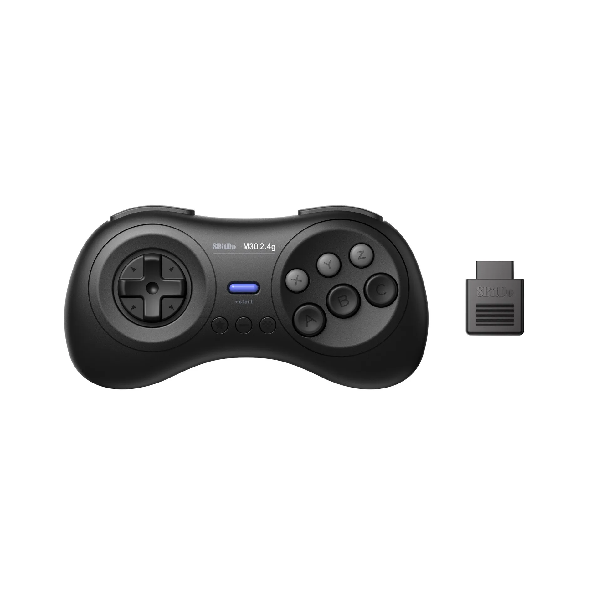 8BitDo M30 2.4G bezprzewodowy pad do gier kontroler do gier dla Sega Genesis i Sega Mega Drive kompatybilny z oryginalnymi sprzętowymi gamepadami