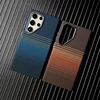 Luxury Carbon Fiber Texture MagSafe Case For Samsung Galaxy S25 S24 S23 Ultra Plus Wireless Charging Alloy Lens Shockproof Cover 1
