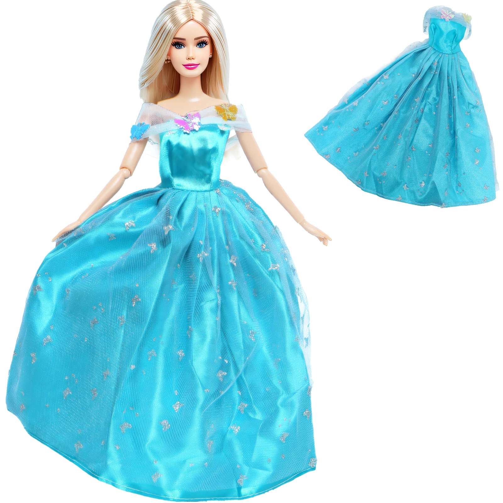 Set Di 89 Pezzi Vesti E Accessori Per Bambole Da 30 Cm - 1