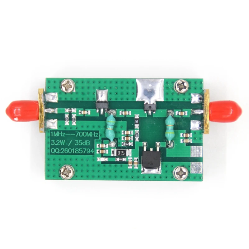 

Усилитель мощности 35 дБ 1 МГц-700 МГц, 3,2 Вт, высокочастотный УКВ, УВЧ, FM-передатчик + 15 В постоянного тока