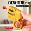 Fidget Toy Mini Shell Ejecting Toy Gun Anti Stress Hand Spinner Ring Pistol Birthday Gift Game Gold Finger Stress Relief 4