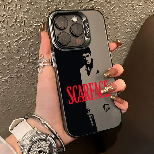Classic Movie S-Scarface Phone Case For iPhone 17 16e 16 15 14 13 12 11 mini Pro Max XR 8 7 Air Plus Anti Fall Matte Back Cover - Image 4