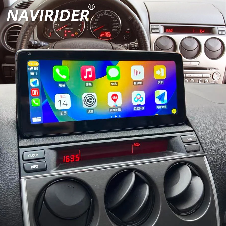 

10.25inch Smart Screen Car Android Multimedia Video Player For Mazda 6 2006 2008 GPS NAVIGATION Radio Autoradio Wireless CarPlay