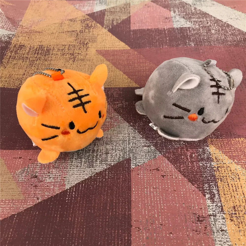 Plush Dolls Toys Cat Stuffed Animal Key Chain 6CM