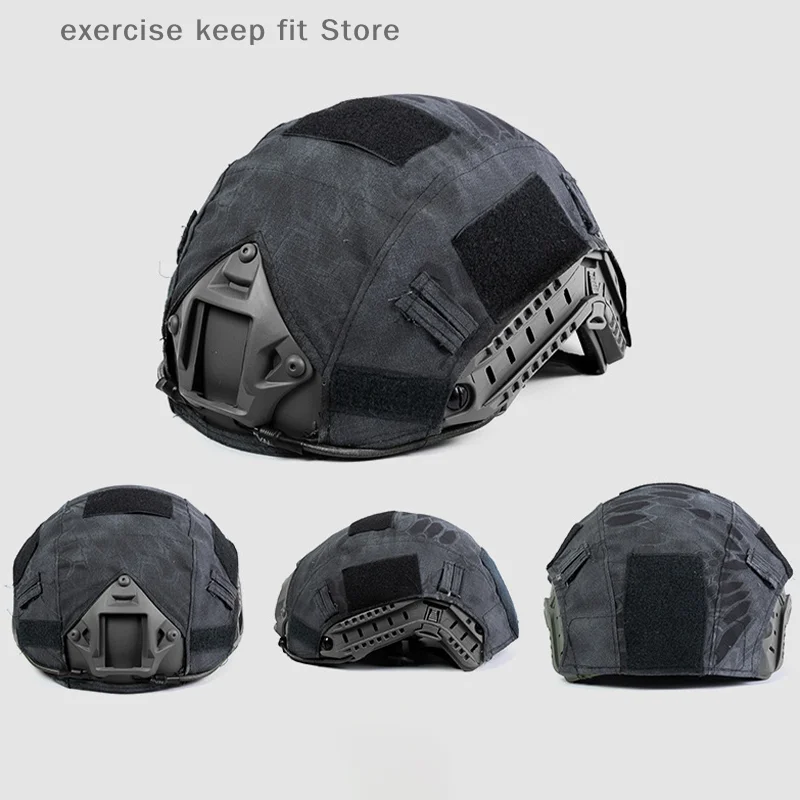 Tactical Helmet Cover Circonferenza Della Testa 52-60Cm Casco Airsoft Paintball War Game Gear Cs Fast Helmet Cover Multicolor