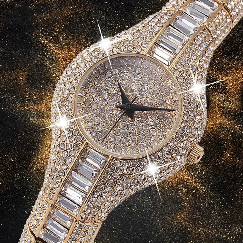 

New Luxury Brand Rhinestone Diamonds Women Watches Quartz Bracelet Dress Bangle Ladies Watch Wristwatches Clock Reloj Mujer Часы