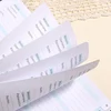 Spiral Password Keeper Book 56 Sheets Alphabetical Tabs Notebook PU Leather Cover Pen Holder Secure Internet Password Organizer 6