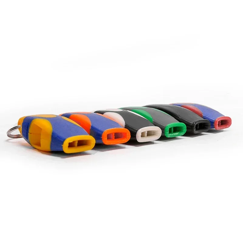 Referee Whistles Classic ABS Seedless Whistle Loudest Cheering Fish Mouth Whistle Football Basketball Outdoor Survival Whistle 4