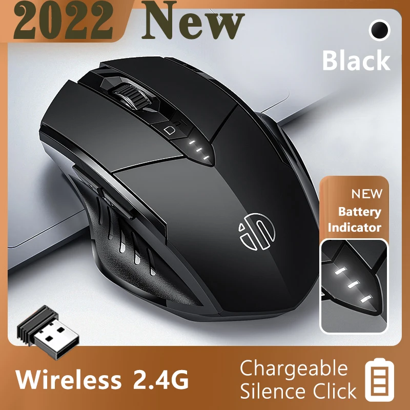 best wireless gaming mouse 2022 Wireless 2.4 GHz Ergonomic Mice Mouse 1600 DPI USB Receiver Optical Bluetooth-Compatible 3.0 5.0 Computer Gaming Mute Mouse desktop mouse Mice