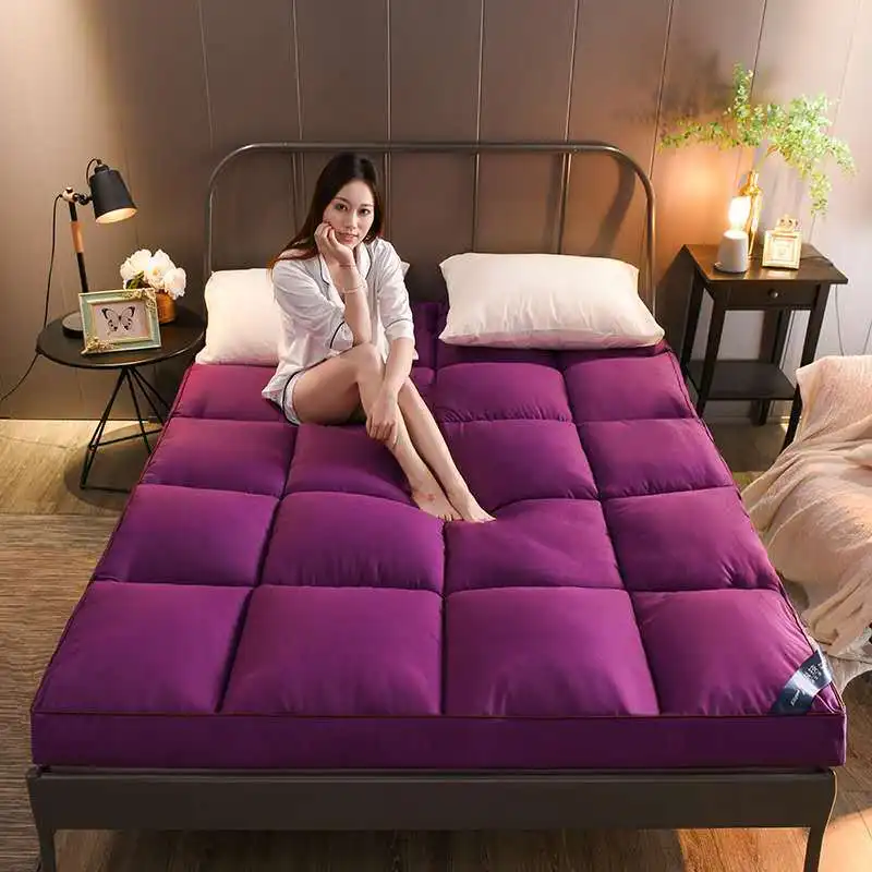 Colchón de suelo Tatami para dormir, alfombrillas suaves y cómodas para el  hogar, colchón ultrasuave engrosado para dormitorio de estudiantes, colchón  doble individual - AliExpress