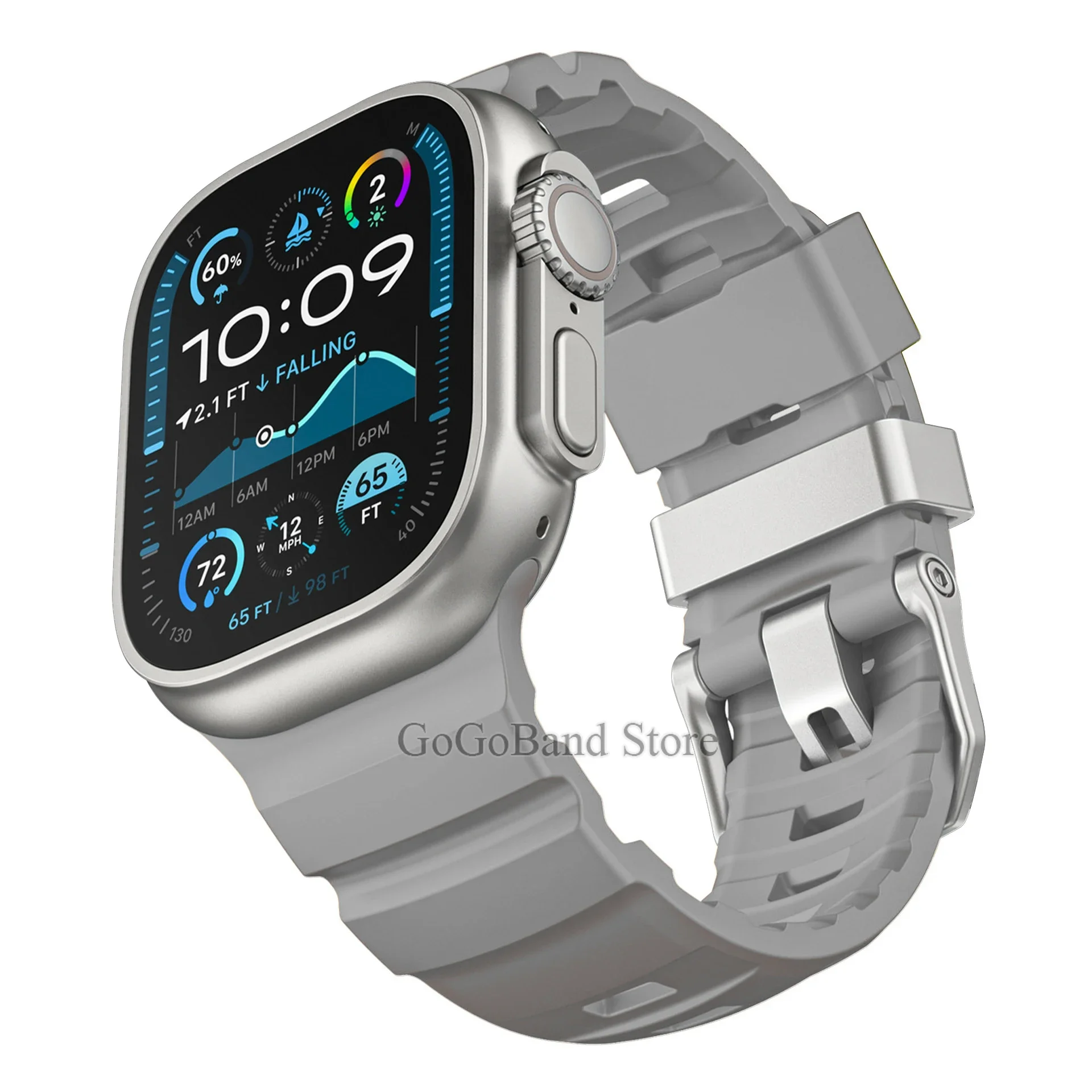 Enhanced Silicone Sports Strap
