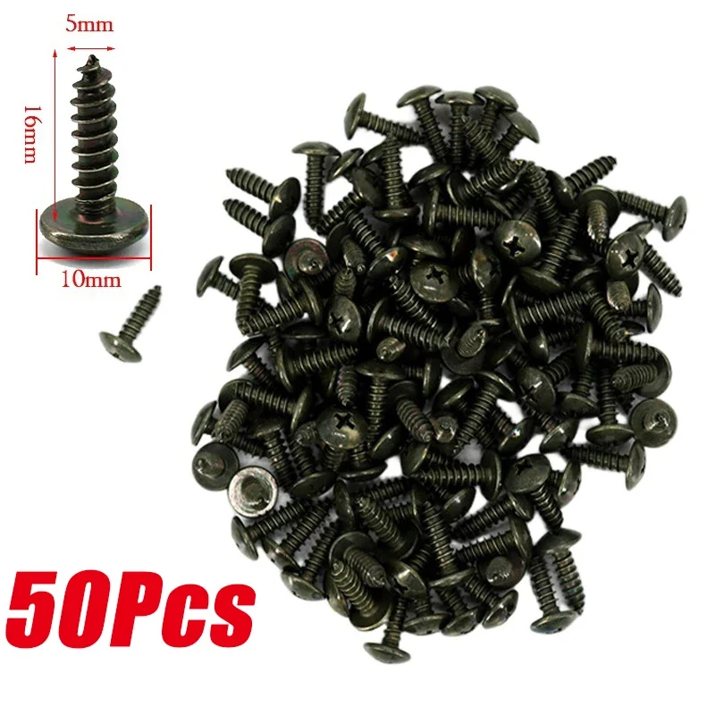 Durable Anti-Rust Metal Fastener Clips with Screws