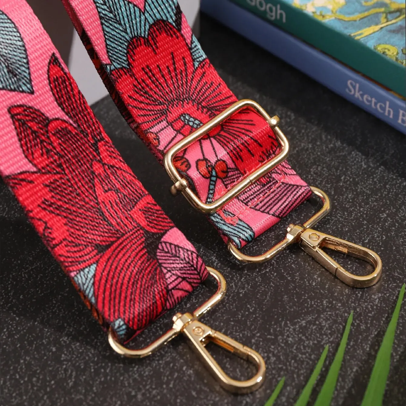 Bag Straps Fashionable Versatile Ethnic Style Adjustable Replacement For Bag And Travel Accessories