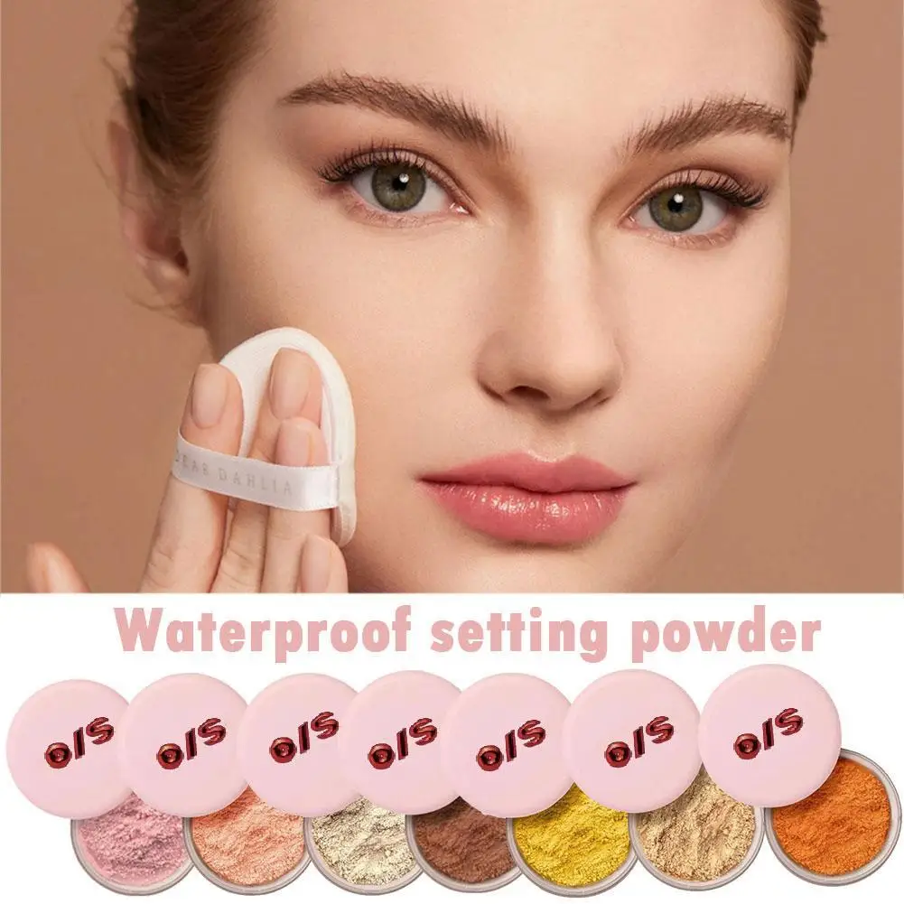 Long-Lasting Setting Powder Soft Matte Finish for Oil Control Makeup Fixation Pore Minimizing Smoothing Formula for Flawless setting powder