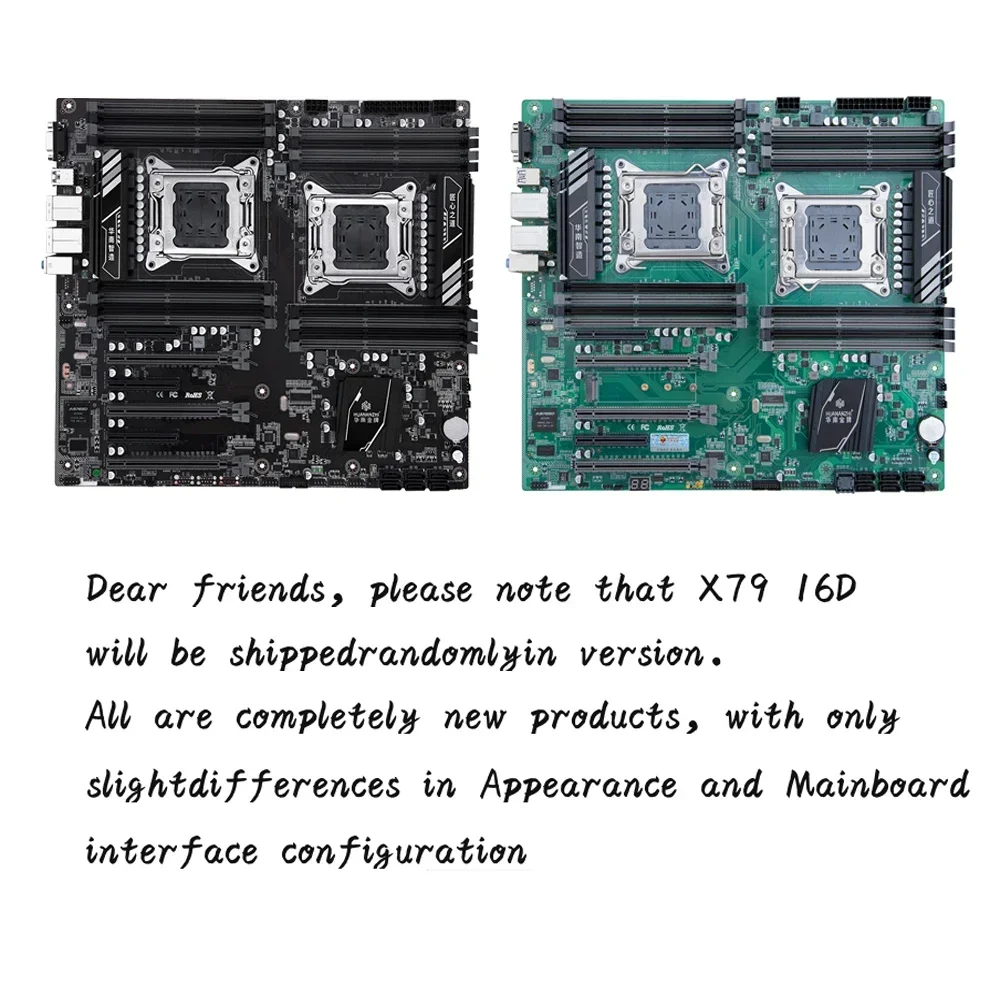 huananzhi x79 16D マザーボード HUANANZHI X79-16D v2.1 DUAL Motherboard-HUANANZHI