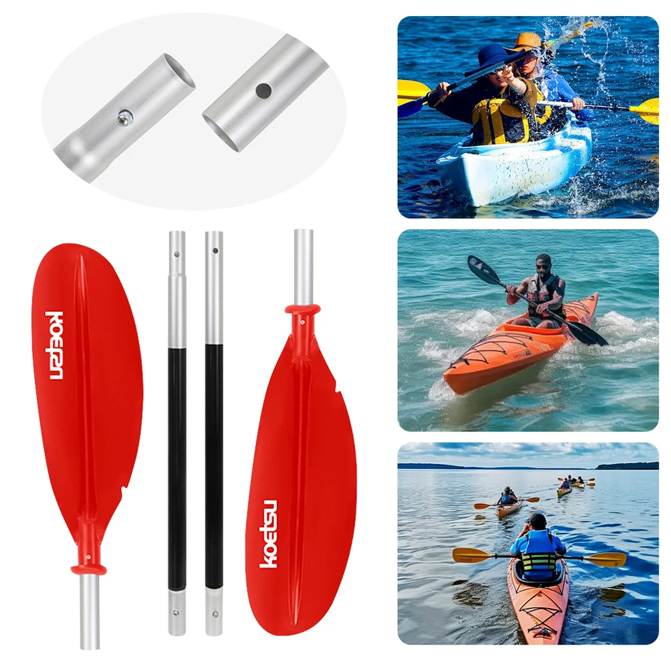 Lightweight Aluminum Boat Oars, 2 Heavy Duty Oars for Kayak/Canoe... Lightweight Aluminum Boat Oars, 2 Heavy Duty Oars for Kayak/Canoe...