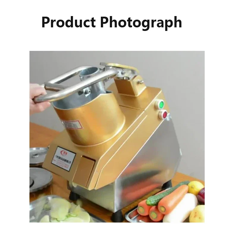 

220V/110V Household Potato Shredded Shredder Kitchen Commercial Electric Multi-function Vegetable Shredded Radish Lemon Slicer