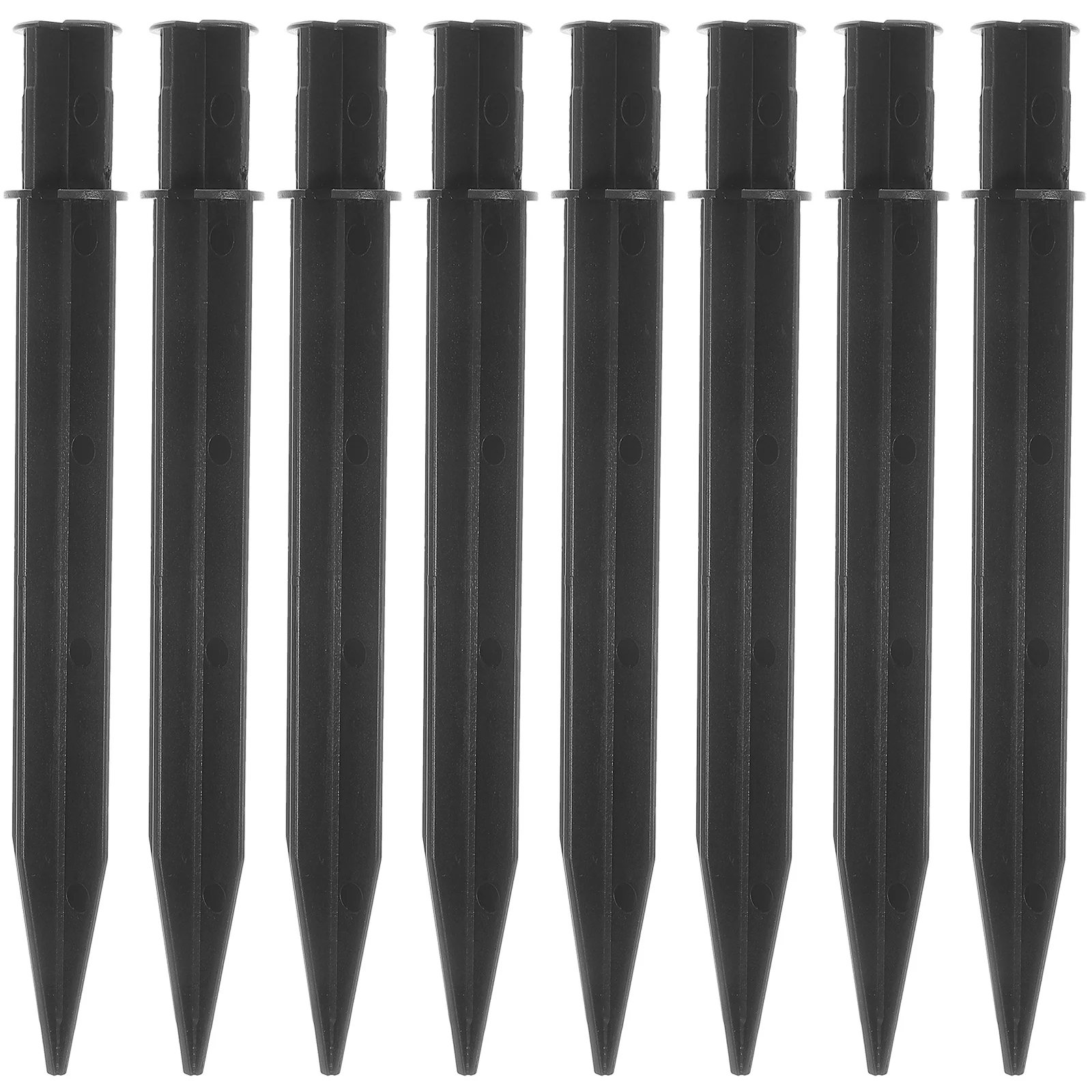 Ground Cone Stake Spike Garden Solar Lamp Stakes for Outdoor Lights Plastic Lawn Replacement House solar garden lamp