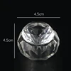 1Pcs Crystal Clear Acrylic Liquid Dish Tappen Dish Glass Cup With Lid Bowl For Acrylic Powder Monomer Nail Art Tool 5