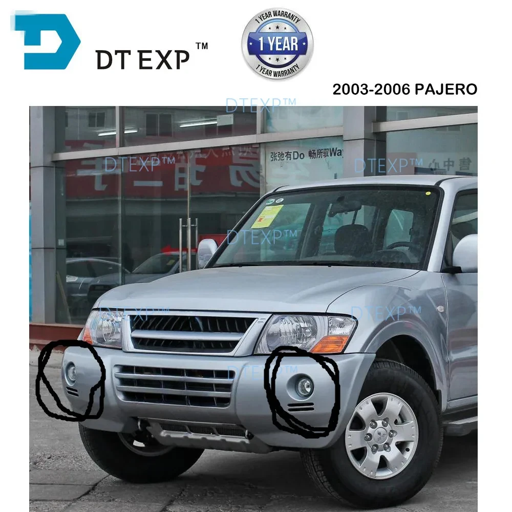 Full Kit Fog Light for Pajero V73 MN133758 2003-2006 Fog Lamp with