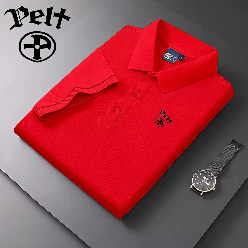 PelfHighendMensGolfBusinessPoloSummerPopularCasualShort
