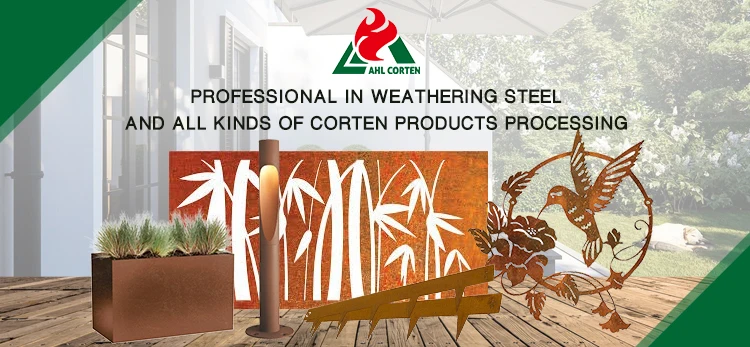 Corten Steel Serenity Planter 6