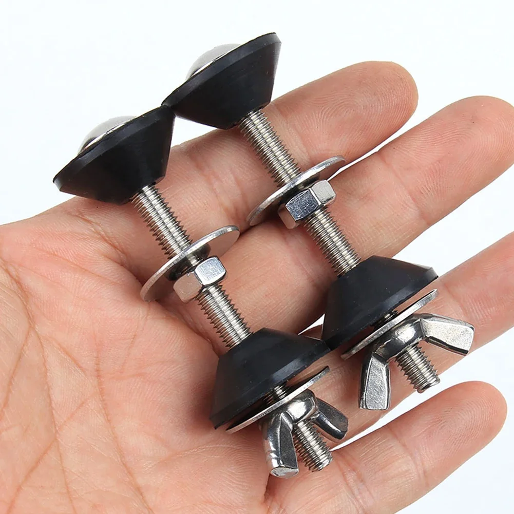 2pcs Toilet Cistern To Toilet Pan Fixing Sealing Kit Close Coupling Bolts WC Easy Installation Closet Bathroom Fitting toilet cistern fixing kit
