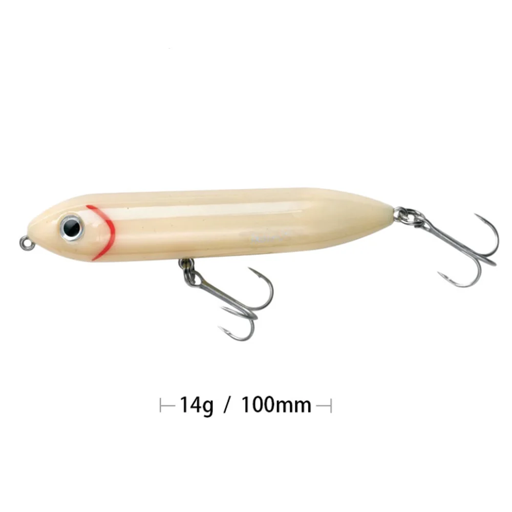 Topwater Bleistiftköder, 10 cm, 12 g, Oberflächen-Angelköder, schwimmender Totale, Wobbler-Köder, Süßwasser-Heddon, Super Spook-Köder – Detail 2