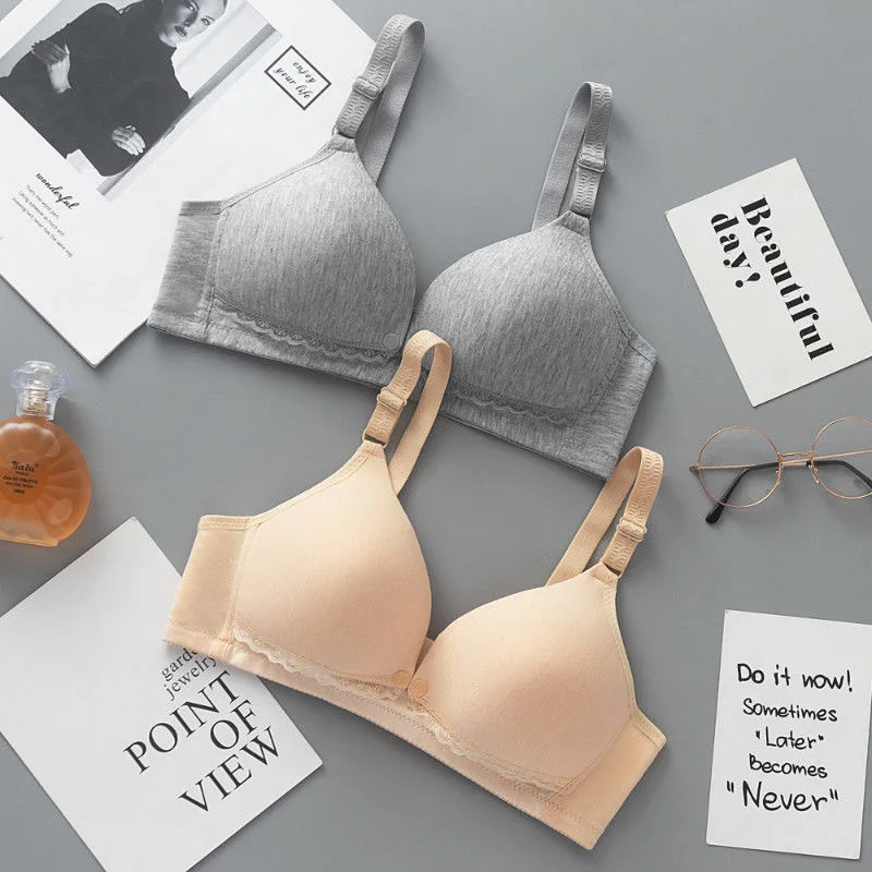 Front Open Buckle Gathered Anti-Sagging Postpartum Breastfeeding Nursing Underwear Thin Section Of The Special Maternity Bra 5