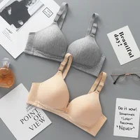 Breastfeeding Underwear Thin Front Open Buckle Gathered Anti-Sagging Postpartum Breastfeeding Maternity Bra 2