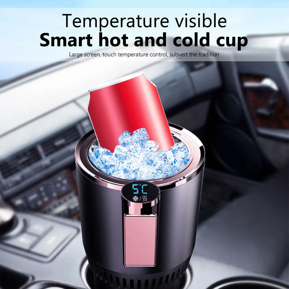 Dc 12v Warmer Cooler Smart Car Cup Car Heating Cooling Cup 2in1 Car