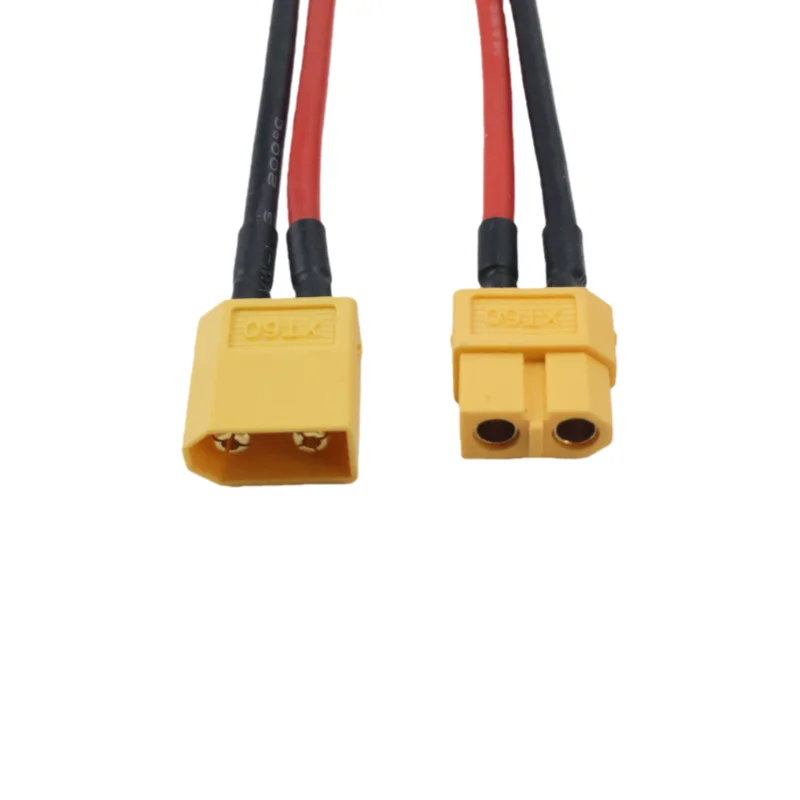 Adaptateur XT60 vers Deans T-Plug 10cm 14AWG pour Lipo RC