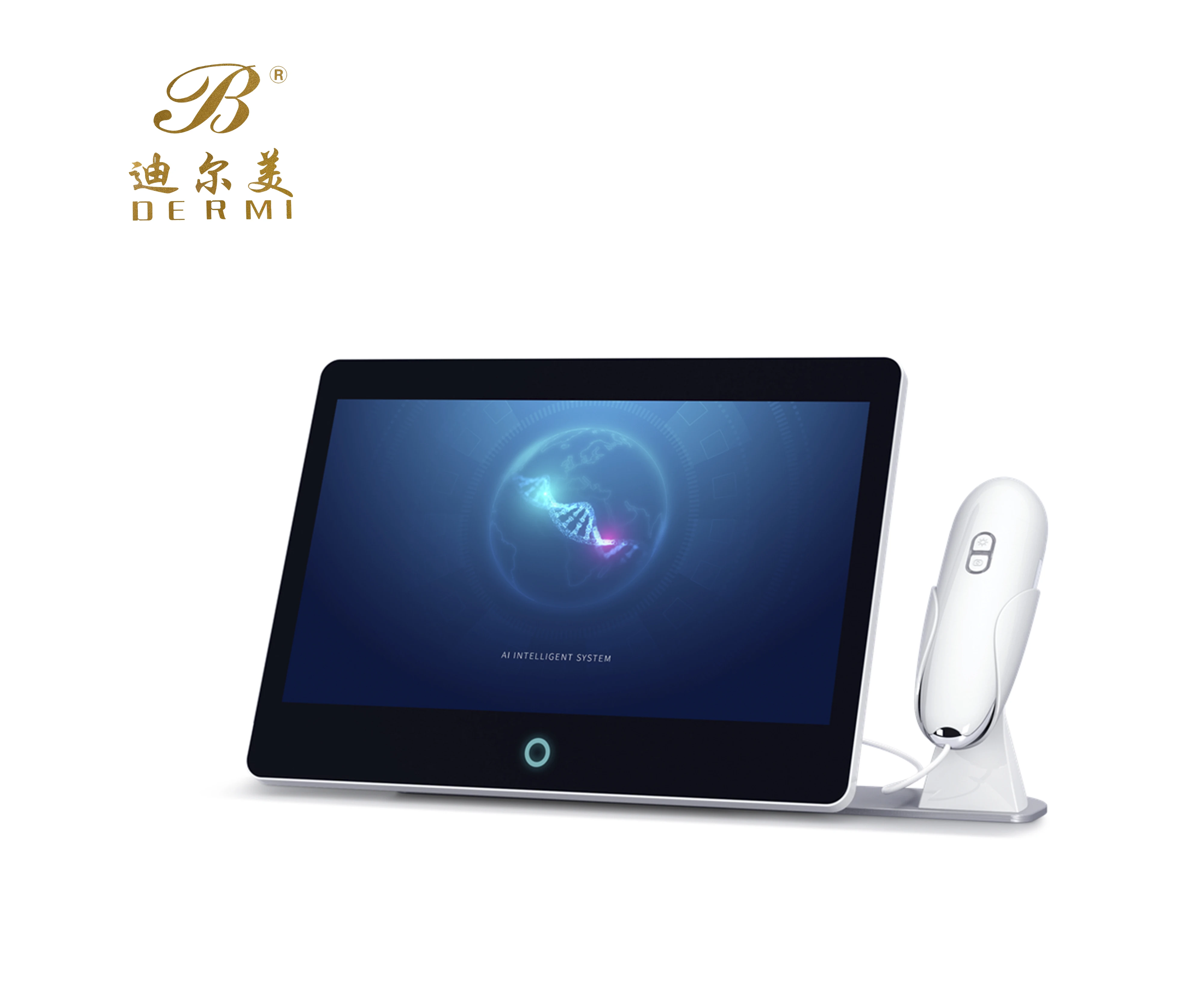 

New model Professional Three spectrum skin analyzer Facial Analysis / 3D Digital Skin Analyzer intelligent system