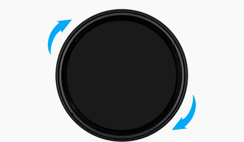 ND2-400 Fader Variable Adjustable ND Filter 49 52 55mm 58mm 62mm 67mm 72mm 77mm