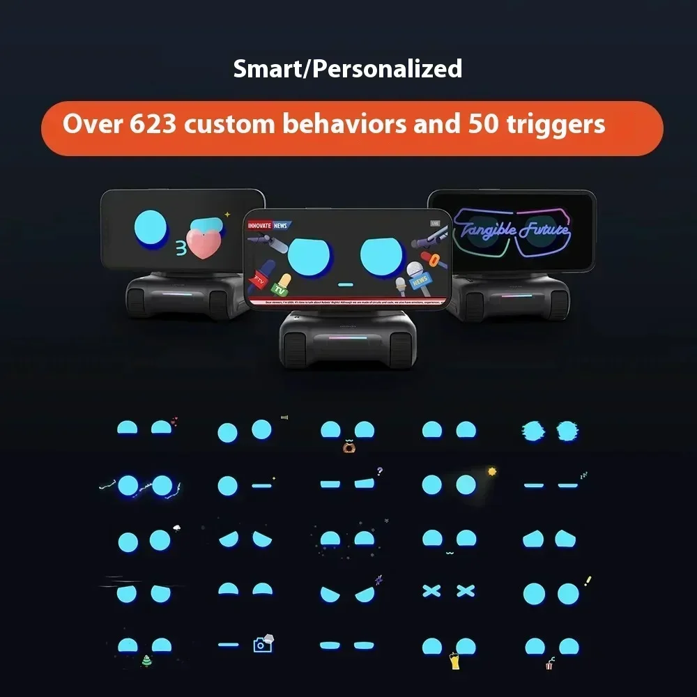 Intelligent LOOI Robot Pet Emotional Ai GPT Interaction VirtualAi Puzzle Electronic Accompany Pet Robot Companion Kid Customized 3