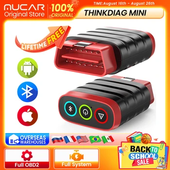 THINKCAR Thinkdiag MINI Scanner OBD2, Strumento Diagnostico Automobilistico Bluetooth per Sistema Completo, Lettore di Codici OBD con Aggiornamenti Gratuiti a Vita