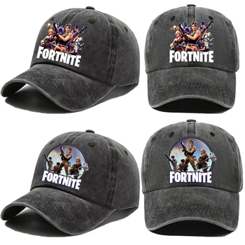 Fortnites Man Anime Baseball Cap Adult Anime Breathable Casual Hat Summer Adjustable SunBonnet Men Women Headgear Birthday Gifts