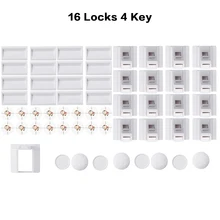  Magnetic Child Lock Protection From Children Baby Safety Cabinet Drawer Door Lock Invisible Lock Kids Security 8+2 With 1 Cradle 