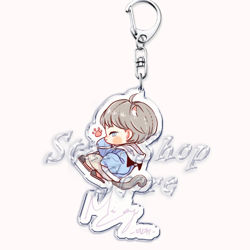 Nette Koreanische Mode Kpop Jungen Band Acryl Schlüsselanhänger Schlüsselring für Zubehör Tasche Anhänger Name Schlüssel Kette Ring Schmuck Fans Geschenke – Detail 28