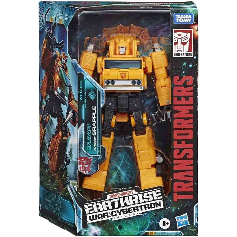 Takara Tomy-Transformers Toys Earthrise Series, figura de acción de WFC-E10 Grapple, Robot de colección, Hobby, juguetes para niños