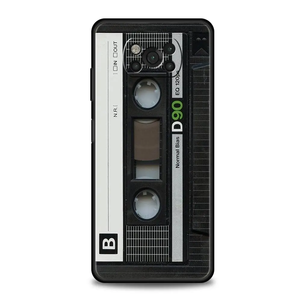 Vintage Cassette Tape Retro-Style Soft TPU Phone Case