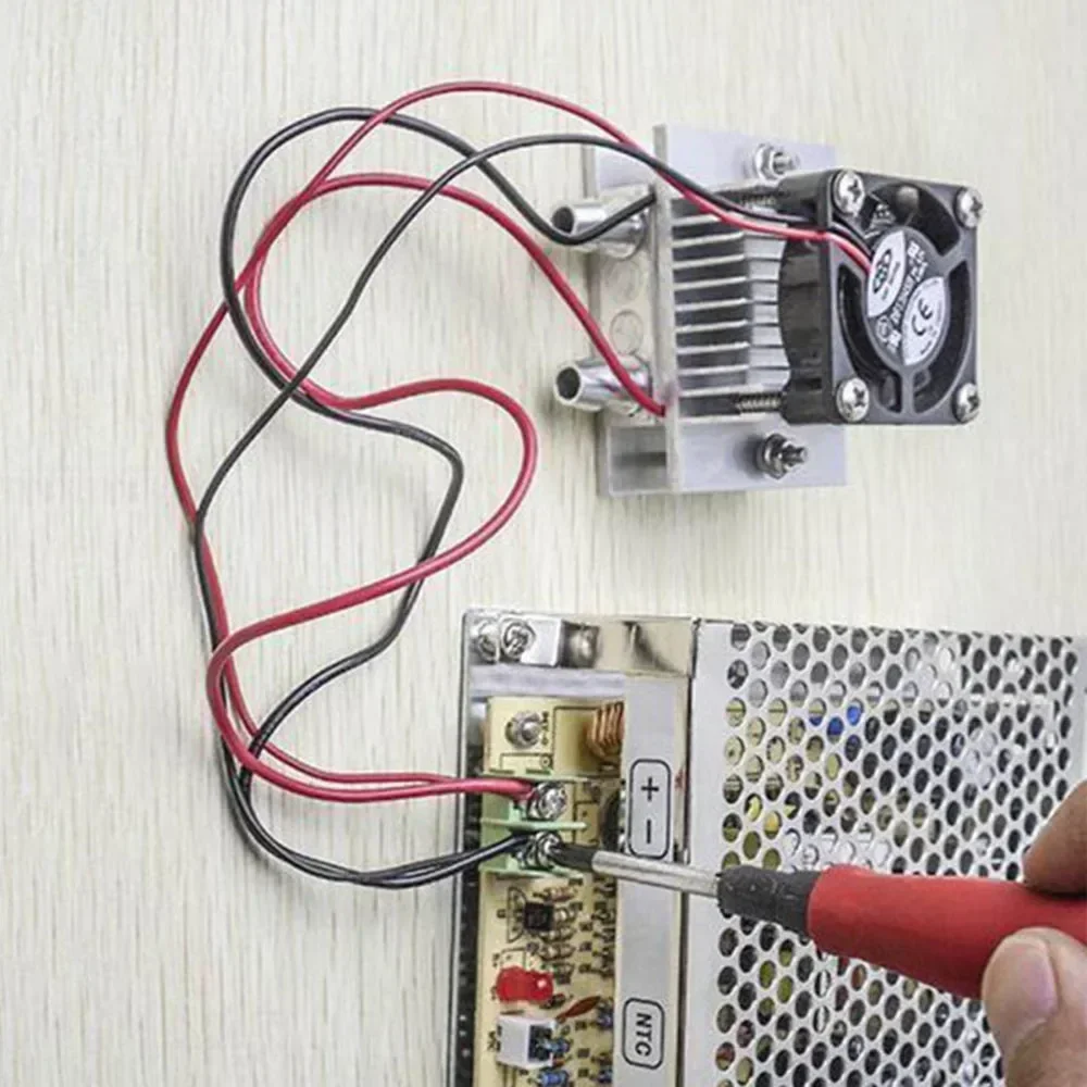Kit Thermoelectric Peltier Module Refrigeration System 12V 50~60W DIY TEC1-12706 Accessories Cooler Industrial