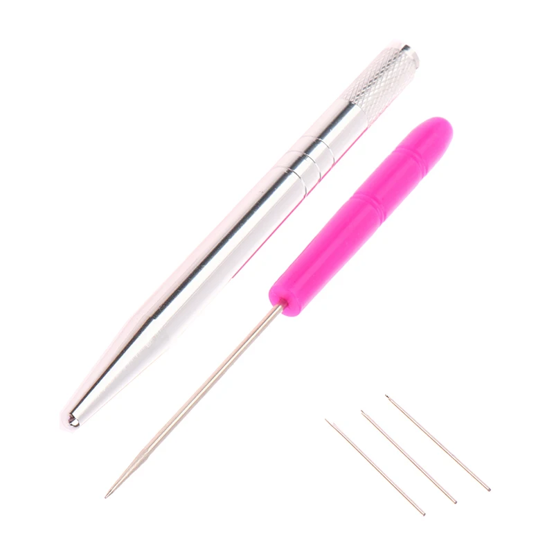 Puppe Haar Reroot Nadel Kit Repaint Baby Kopf Reborn Haar Verwurzelung Werkzeuge Perücke Machen Liefert Zubehör Set – Detail 28