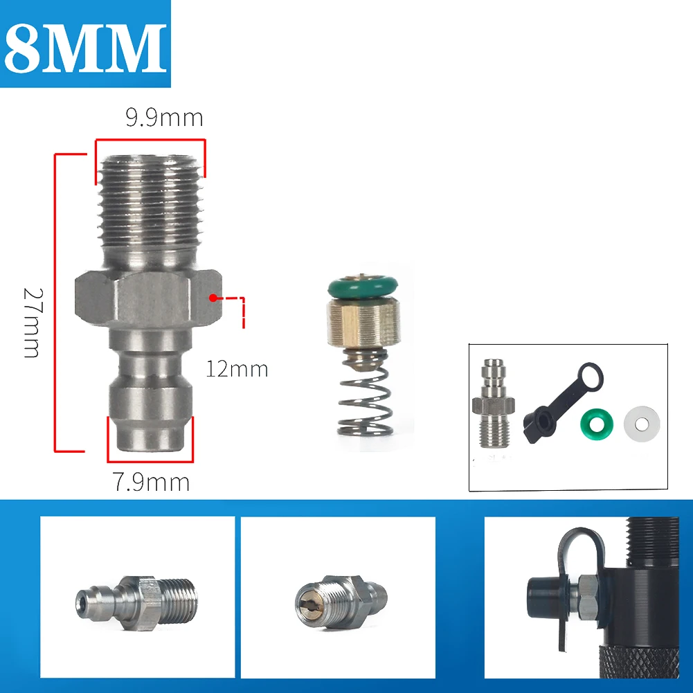 Adapter Quick Connector Specifications Air Hose Fitting Thread Option Reliable Performance Secure And Reliable Connections