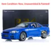 Kits Capo R34 RC Racing Car 1/8 Metal Electric High-Speed Drifting Car 2-Speed Transmission Vehicle Model Toys for Adult TH22605 2
