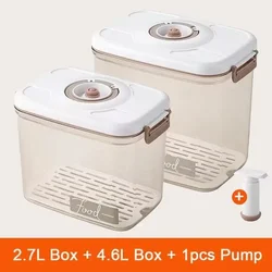 Enhanced Vacuum-Sealed Food Storage and Fresh-Keeping Container (Set B)