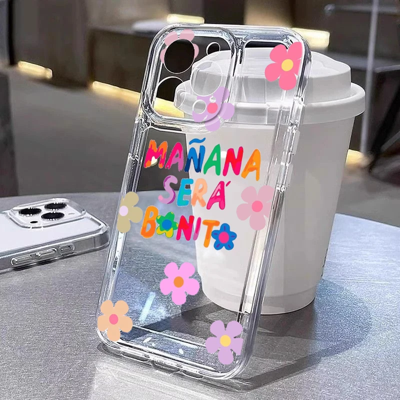 Karol G Mañana Sera Bonito Clear Phone Case