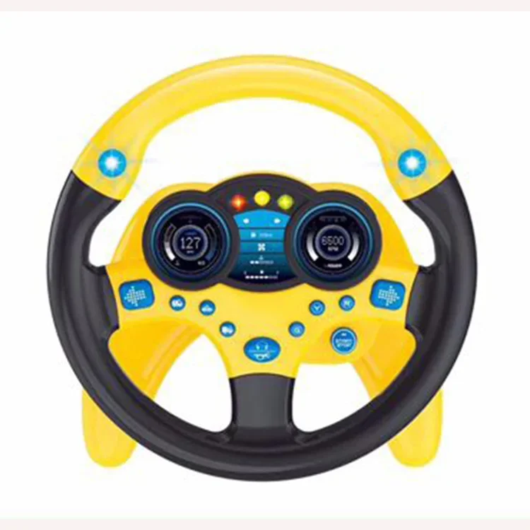 Toy Car Wheel Kids Baby Interactive Toys Children Steering Wheel With Light Sound Simulation Driving Car Toy Education Toy Gift 5