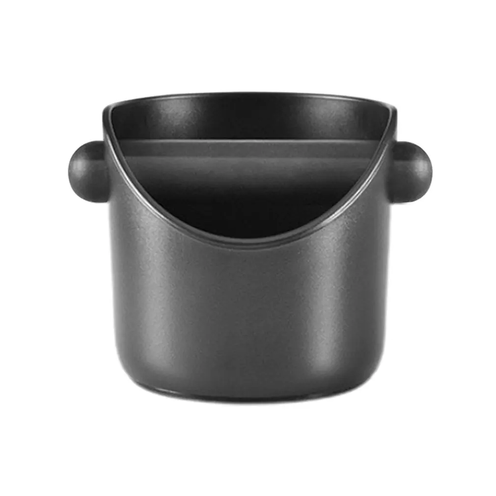 Anti slip Espresso Knock Box Absorbent Coffee Grind Espresso Dump Bin