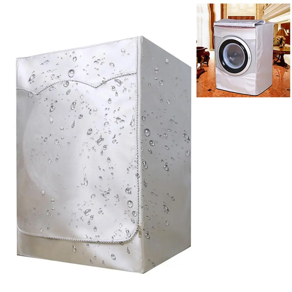 Waterproof Washing Machine Cover Dust-Proof Sunscreen Dryer Protection Protector 